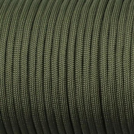 Paracorde coloris kaki 15 mètres 7 brins 4 mm de diamètre
