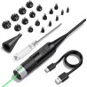 Collimateur de réglage vert calibre 0.177 jusqu'à calibre 12 batterie intégrée rechargeable via USB