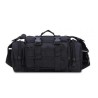 Sac à bandoulière type militaire étanche de couleur noir