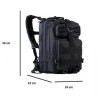Sac à dos tactique 30 Litres noires