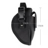 Holster de ceinture port discret universel Noir