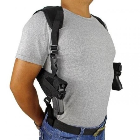 Holster d'épaule universel double arme Noir