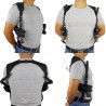 Holster d'épaule universel double arme Noir