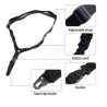 Sangle Bungee 1 point Noire