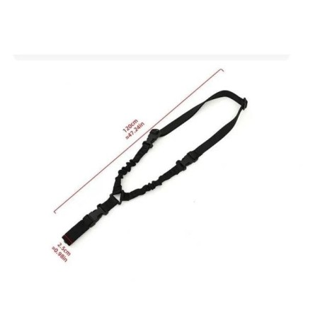 Sangle Bungee 1 point Noire