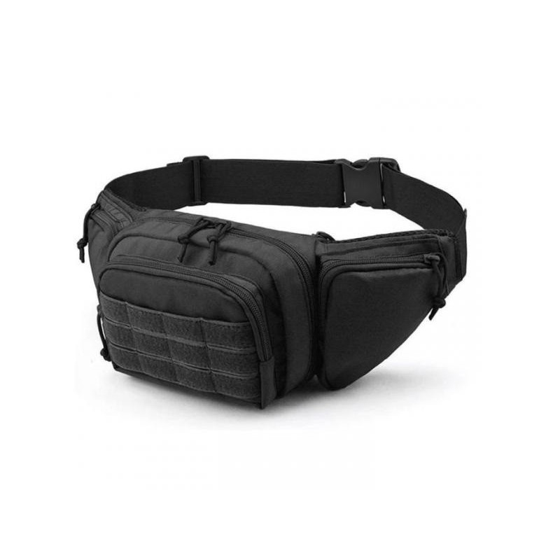 Sacoche holster type banane pour arme de poing