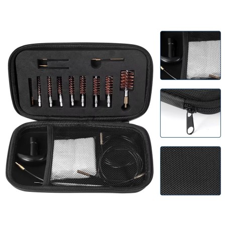 Kit de nettoyage universel toutes armes pour calibres ,17 à 12 GA