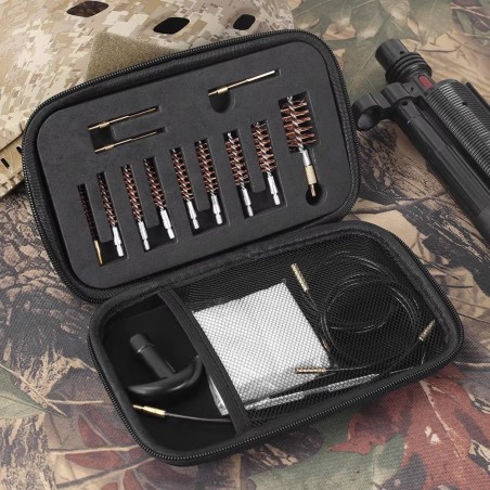 Kit de nettoyage universel toutes armes pour calibres ,17 à 12 GA