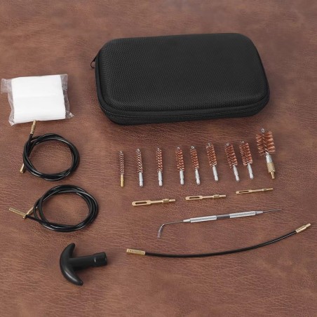 Kit de nettoyage universel toutes armes pour calibres ,17 à 12 GA