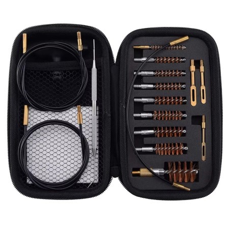 Kit de nettoyage universel toutes armes pour calibres ,17 à 12 GA